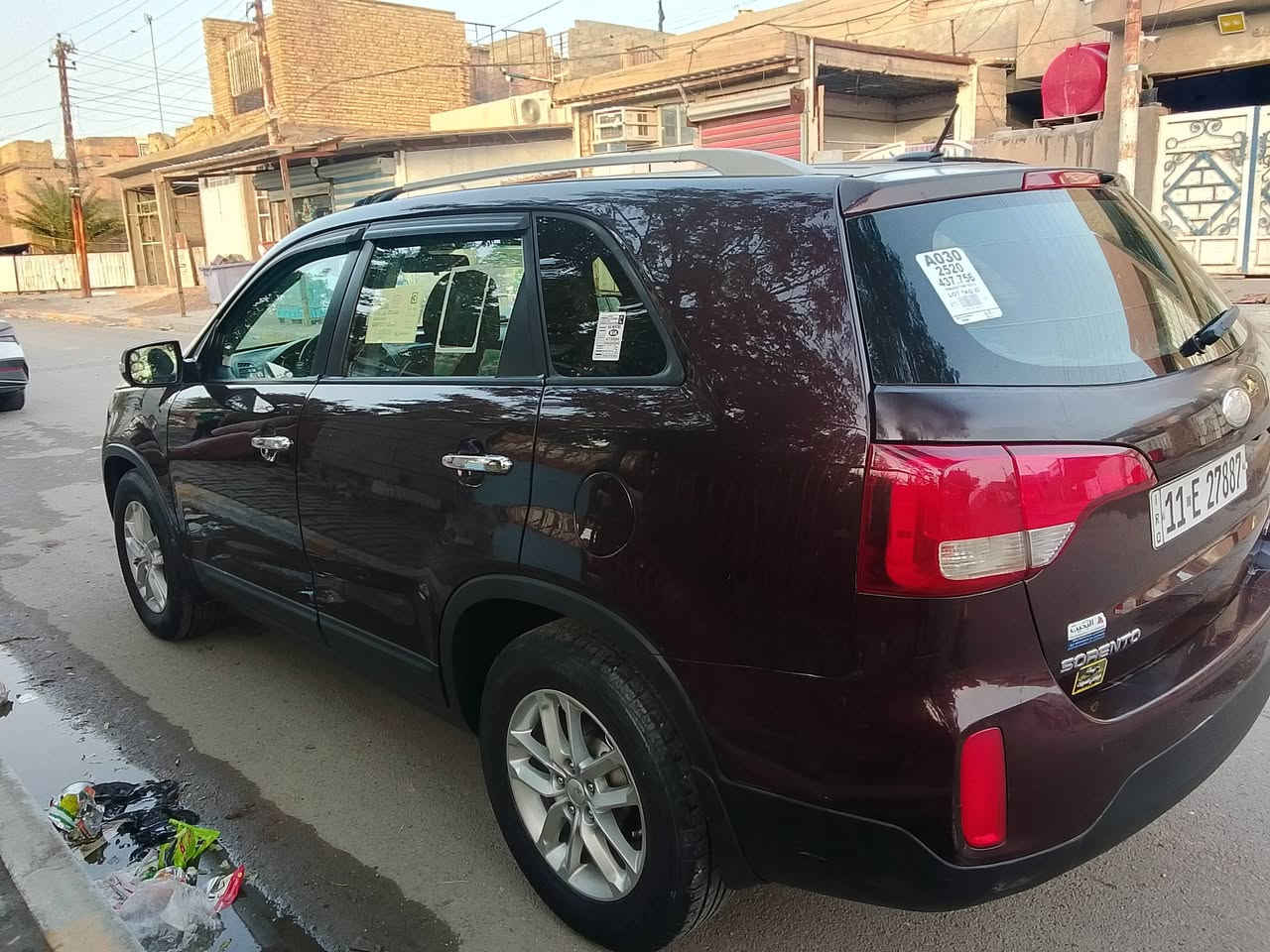 سورنتو 2015 بغداد بسمي 
امريكي نص فول بدون حادث كلين تايتل  سونار يمك  جديده بعدهي ع وضعهه الشركه رايدهه ب 134 مكاني بغداد  بسمي. 
صدر تخم تاير  باتري كوله جديد 
***********
