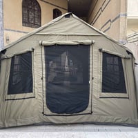 خيمة نفخ القياس الكبير  واللون المميز  قماش جادر ثخيين  قياس( ٥*٣ ) مت...