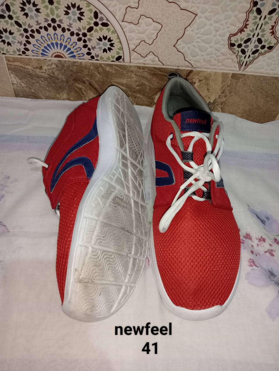 للبيع سبرديلات ماركات 🔥
Nike - Jordan - Zara - Newfeel - Cofra...
المقياس: 36.5 حتى 43
الحالة:جيدة جدا 
 
شيشاوة |
للتواصل الخاص او الواتساب 0771671214


**إذا كنت صاحب هذا الإعلان وتريد حذفه لأي سبب، رجاءا أرسل رسالة إلى الدعم الفني**