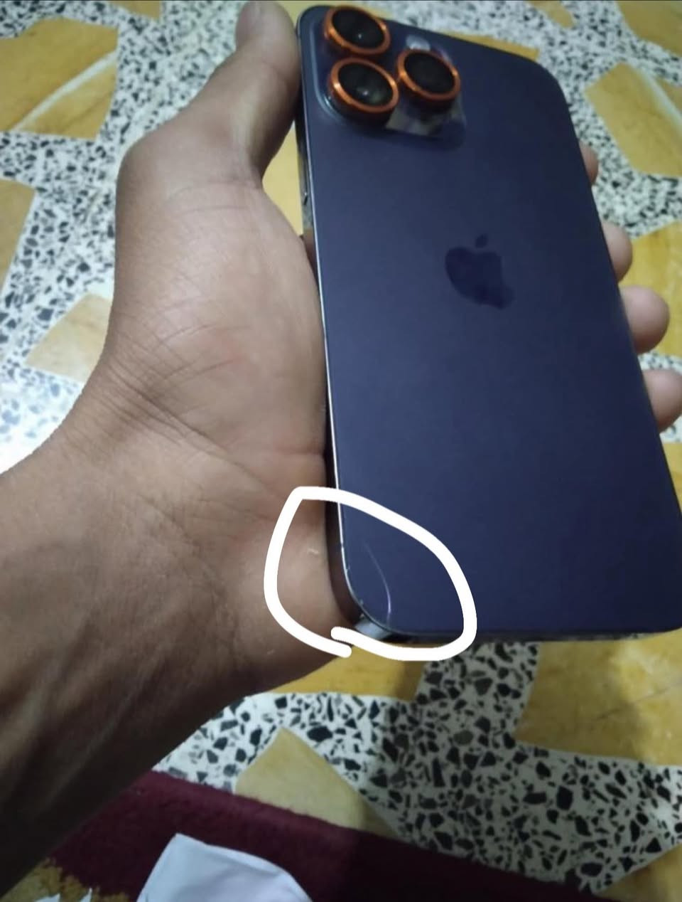 ايفون 14 برو ماكس 
جهاز مكفول ونضيف بي فطر جوا ما مبين 
نسخه ZA/A دبل خط
ذاكره. 256 
بطاريه. 80
مكان بابل مشروع لمسيب
***********
