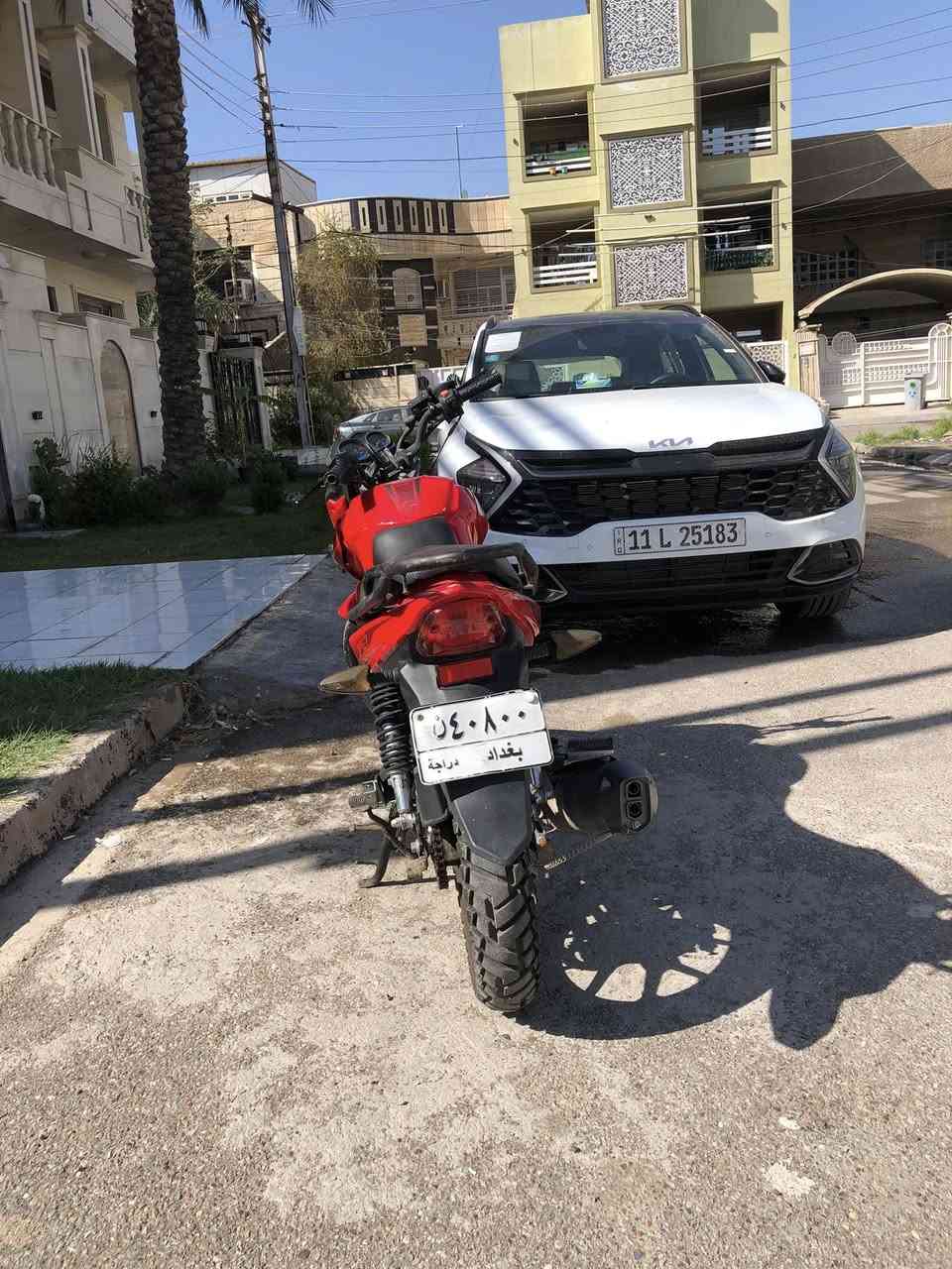 السلام عليكم
دراجة RK  موديل 2022 
مرقمة برقم مميز وسنوية موجودة 
مستعجل على بيعها 
السعر مليون ونص 
التواصل واتساب 
***********
