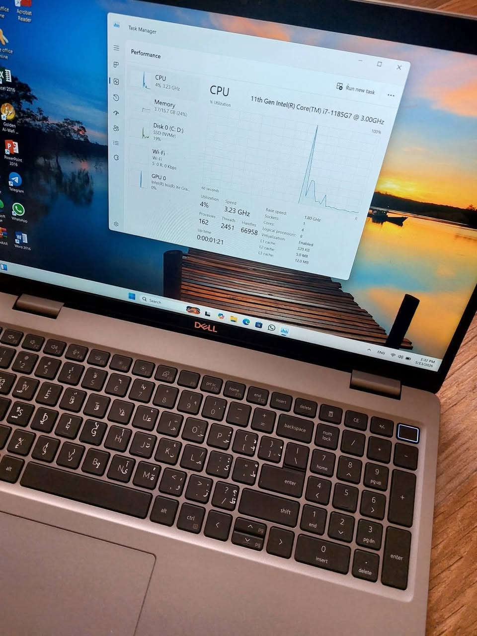 Dell Latitude 5520 
لابتوب نظيف شرط الضمان 
جيل ١١

Processor: Core i7 11th Generation
RAM: 16GB رام
Storage: 256GB NVMe M.2 SSD هارد
كارت شاشة 8 GB
 شحن ٣ ساعات
نضيف جدا شاحنه اصليه
ويندوز 11
سعره ٥٥٠ الف
بابل


**إذا كنت صاحب هذا الإعلان وتريد حذفه لأي سبب، رجاءا أرسل رسالة إلى الدعم الفني**