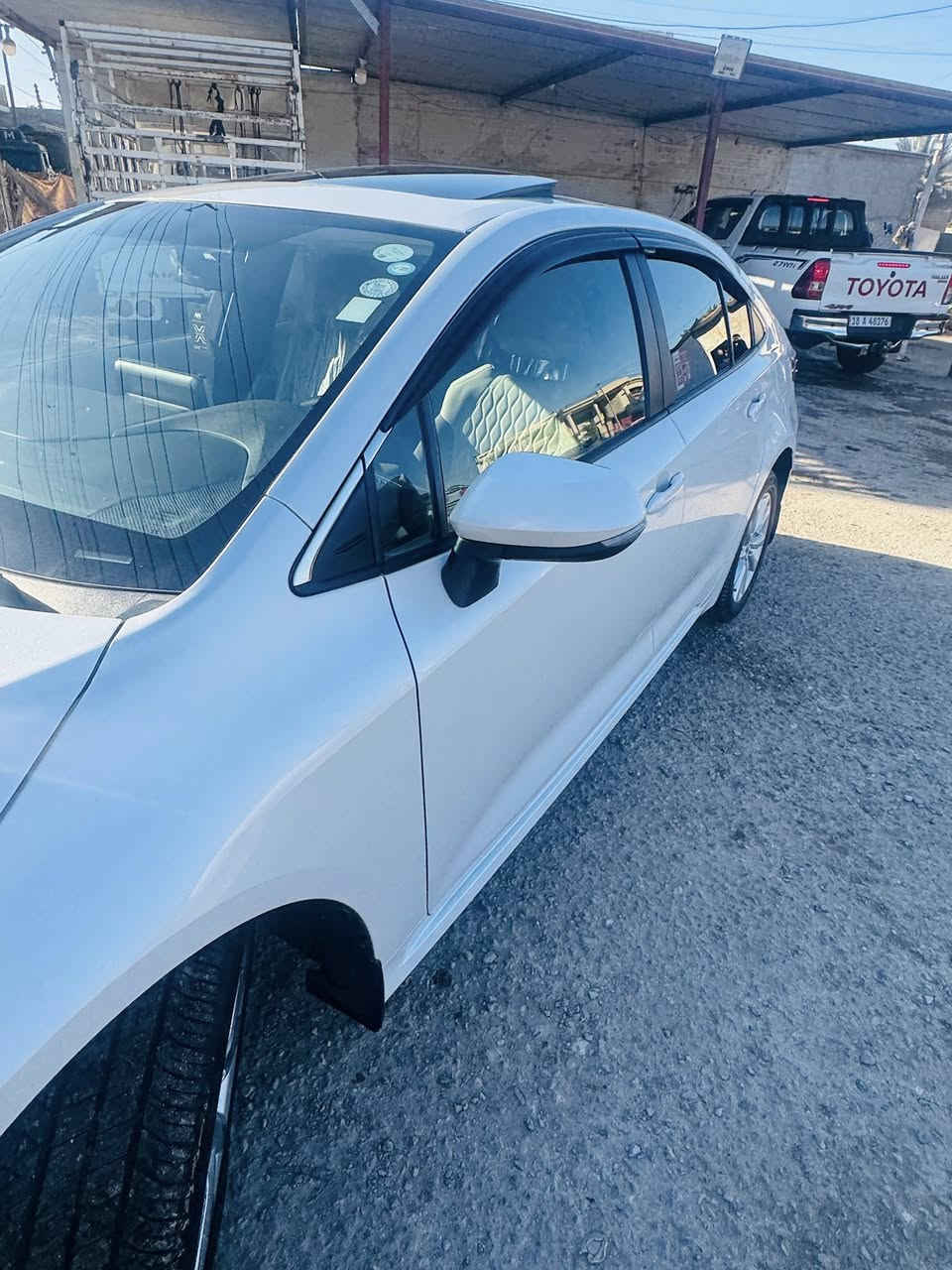 سلام عليكم
كورلا 2023 خليجي جديدة  فول مواصفات بانزين ضمان شركة ساز  
رقم اربيل الجديد كفالة عامة 
 مواصفاتها 
محرك 2000
فتحة سلايد 
بصمه 
بصمة ابواب استشعار 
حساس امامي خلفي 
بروجكتر 
تحكمات ستيرن جهتين
ويل كب 
كشنات بقلاوه بلادي
شاشه ديجتال 
كاربلاي
كاميرا خلفية 
صندوق بصمه 
تبريد قطعتين 
اشاير بالمري 
مري شفط كهرباء 
نظامين قيادة sport و normal
نظام Eco لتقليل صرف البنزين 
مداخل ABS عدد 4 
السعر 187 وبيه مجال 
مكاني بابل
الشراي يتصل ويدلل ***********
