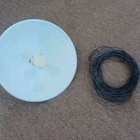 صحن انترنت نضيف جدا مع كيبل للبيع 07827578703