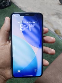 لتليفون 11برو ماكس نموذج M ذاكرتة 256 بطارية 72 تليفون ممفتوح ولا داخل...