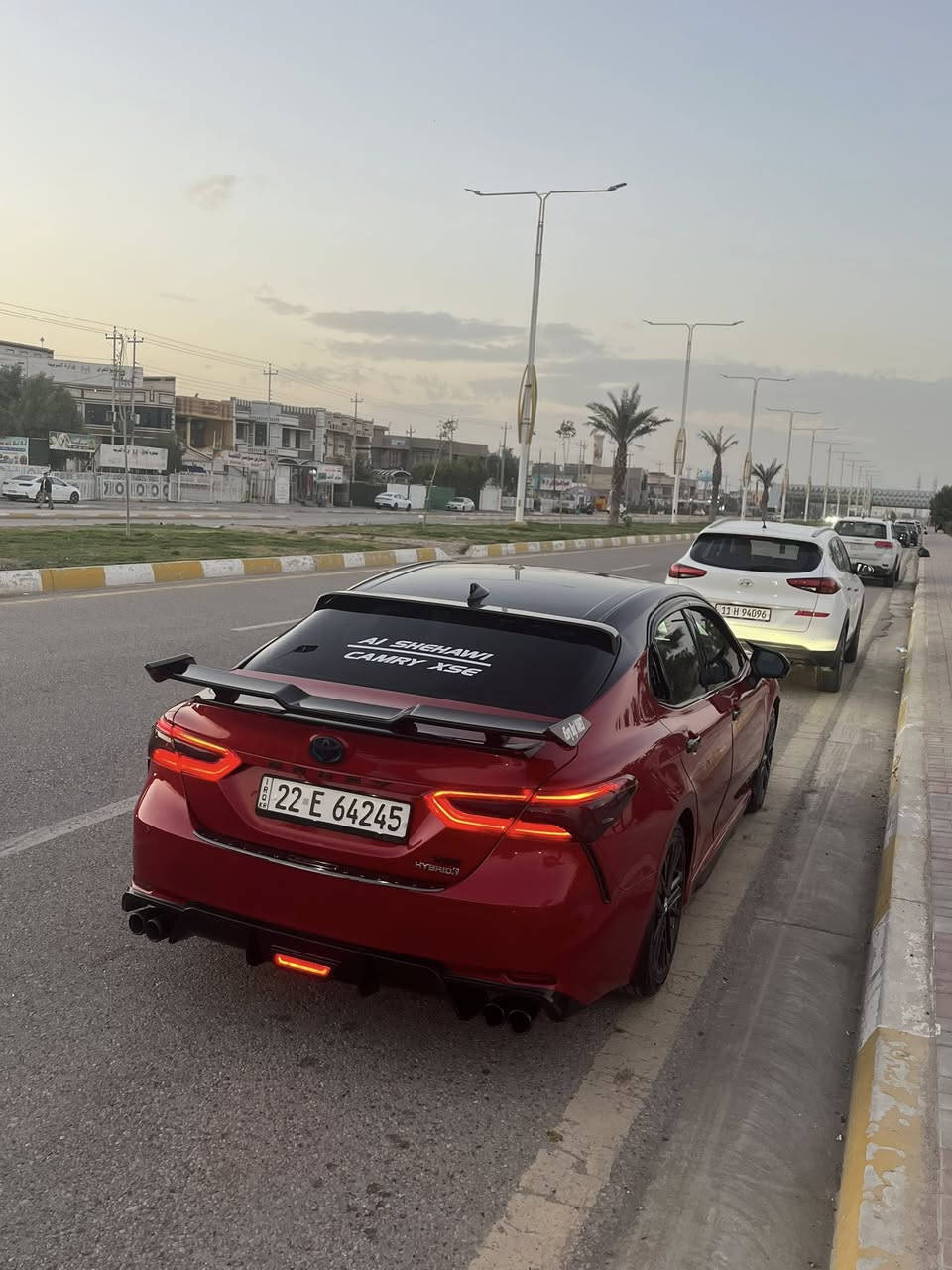 السلام عليكم 
كامري 2022 

XSEهايبرد 

سياره حادثه جاملغ امامي عكس السياق وبنيد مرشوش 

جاملغ خلفي جه السياق صبغ  بدون داخل 

سياره جديده تخم تاير ويل 2025

كشنين كهرباء وتدفئه وتبريد

تبريد قطعتين 

سمعات وشاشه jbl 

خمس كامرات 

حساسات امامي خلفي 

سياره متصرف عليه الف 

مكانه الفلوجه 

السعر 207 وبيه مجال 

***********
