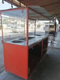 عربانة لفات • طباخ داخلي • مترين نص
