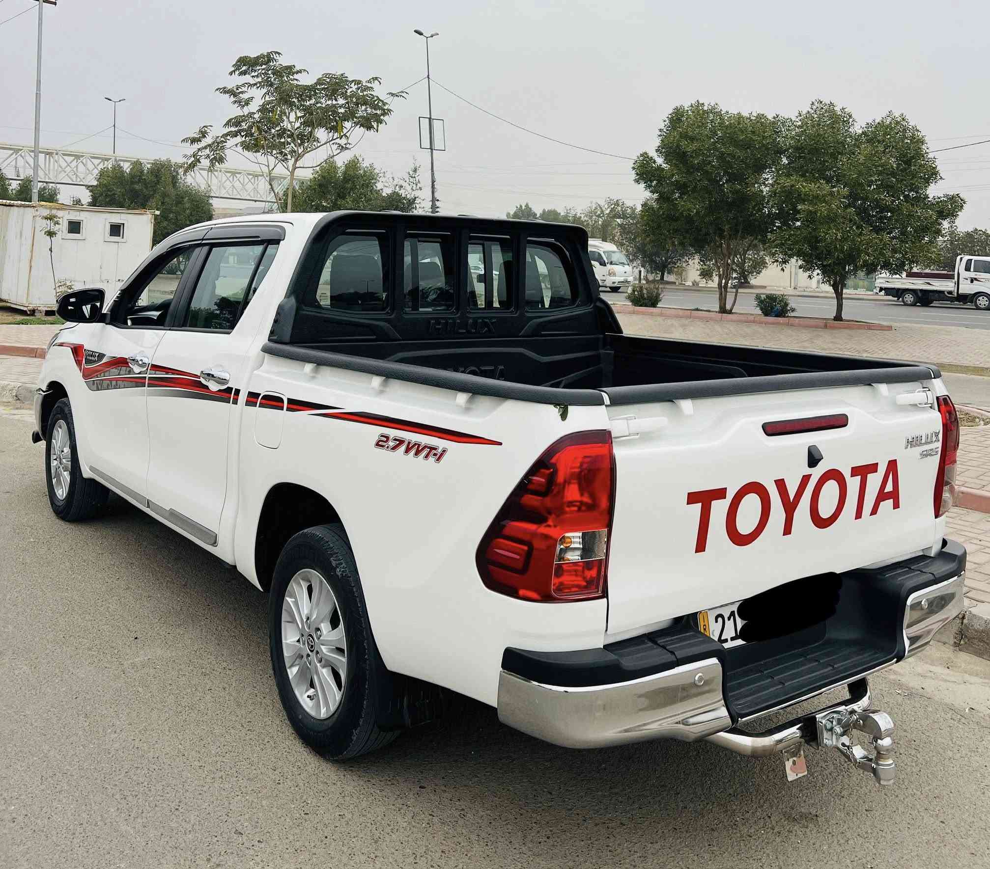 تويوتا هايلوكس ساز فول مواصفات 
موديل 2025
  رقم سليمانية 
عداد 2000 KM
بصمه
كراسي تدفئة تبريد
ثلاجة
مثبت سرعة
شاشه 
كاميرا
حساسات
تبريد خلفي
تحكمات ستيرن
اشاير مري 
امري شفط 
رقم الهاتف ***********
العنوان بغداد السيدية 
السعر 325 وبيها مجال
