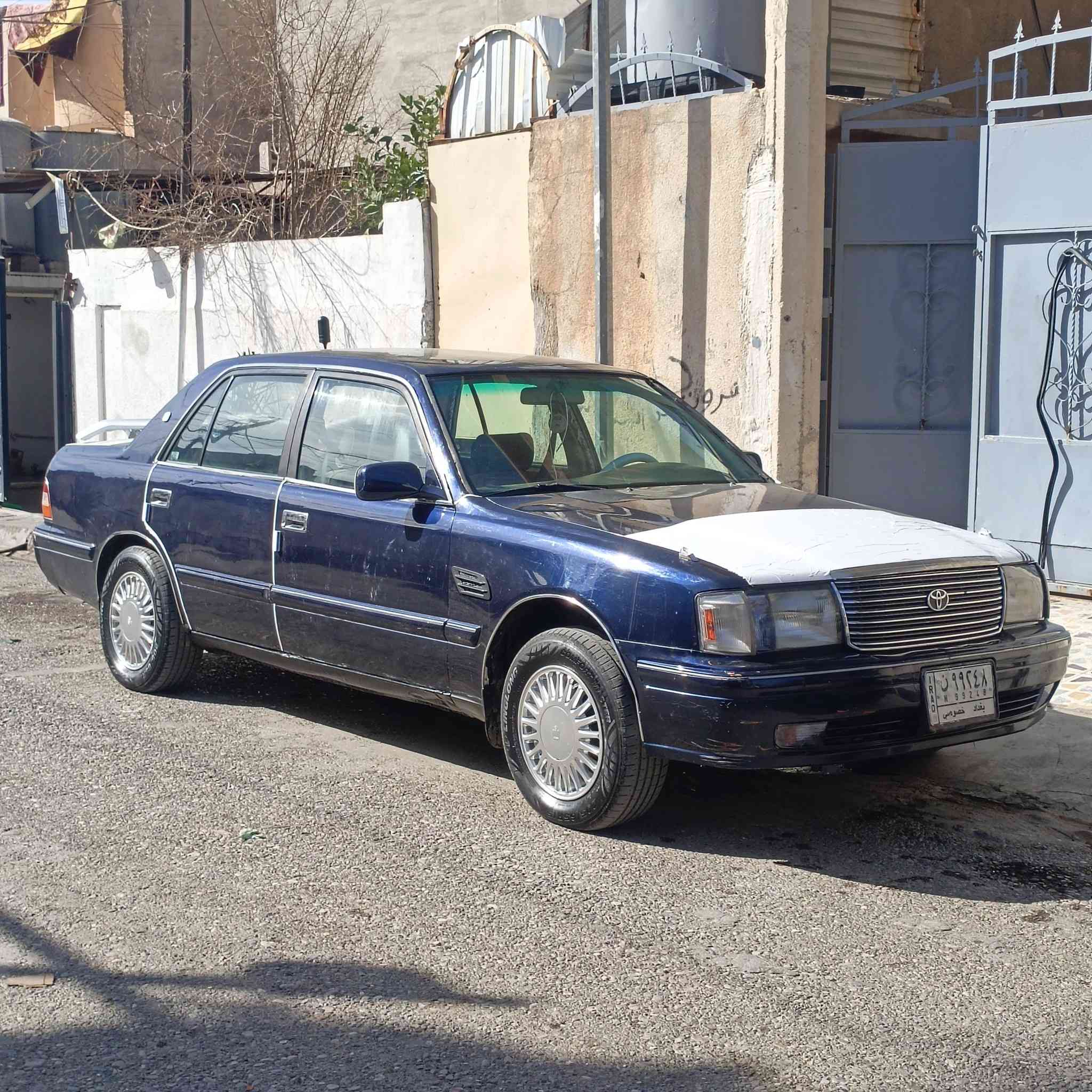 السلام عليكم (للبيع او مراوس اي سياره) تويوتا كراون راس ثور موديل 1996 رقم بغداد دولي بسم صاحبي مشروع وطني ل 2031 دفتر بنزين بي كير محرك 2500 بلادي نشط مصبوغ عام بدون ضربة و معجون تبريد وتدفىه كهربائي كل  أربعه جام كهرباء يشتغل تايرات جديد سعر 70 وبي مجال مكان كركوك منطقة روناكي ***********
