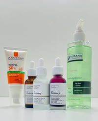 روتين عناية كامل • لاروش SPF50+ • ذا أورديناري سيرومات