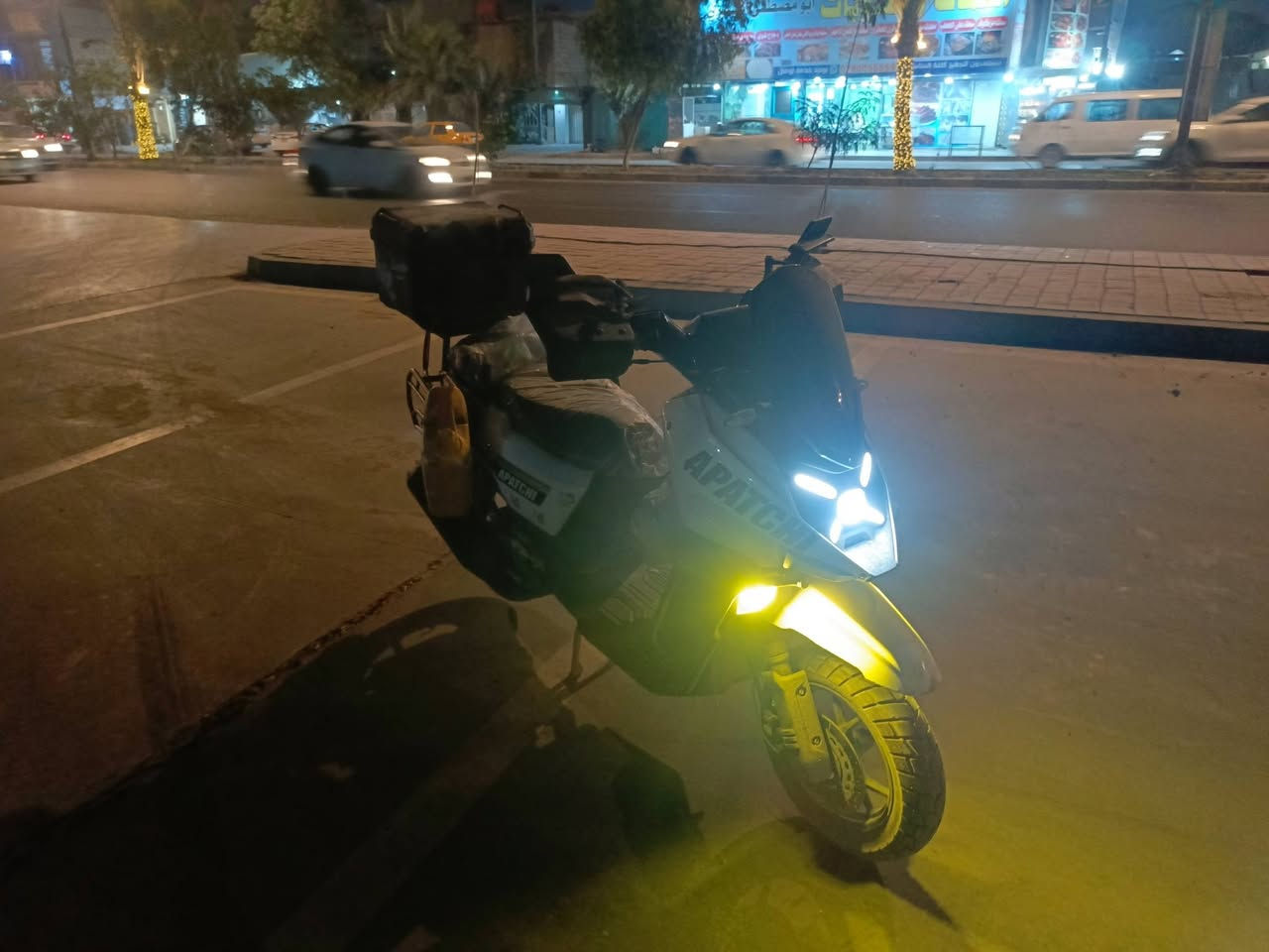 أباتشي بانزين موديل ٢٠٢٥ كفالة ونضيفة بشهر ال١١ طالعه من الوكيل للبيع او مراوس ب٥كير (سونك _دايوان_ام زت ناصي _.....) النجف الأشرف 

***********
