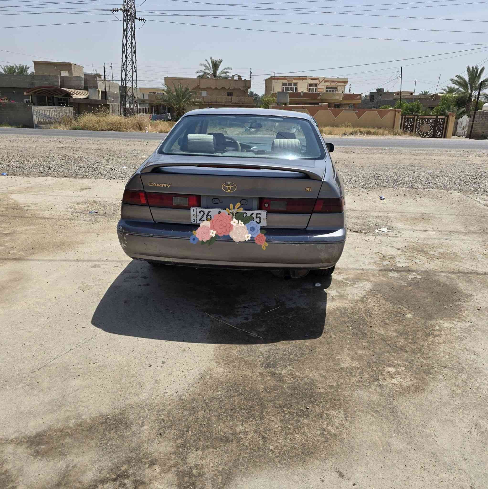 للبيع كامري ١٩٩٧ وارد امريكي
ظرر جاملغ خلفي بدون دواخل
السعر ٧٥ بيه مجال قليل 
كير مكينه مكفوله تخم تاير جديد صدر جديد تبريد شغال 
كهربائيات كله شغاله وبلاديه 
صبغ عام سياره جاهزه بدون مصرف مكان السياره صلاح الدين قظاء بلد قرب السيد محمد 
***********
***********
