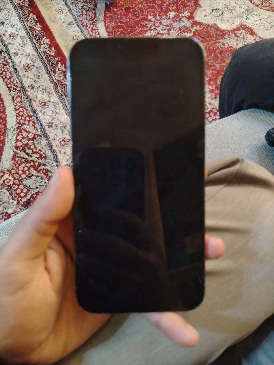 يفون 13 برو ماكس بطاريه 79 جهاز مبدل فقط شاشه كلشي شغال 3 خيارات السعر 550 وبي مجال قليل  رقم الواتساب *********** واحد تيرا
