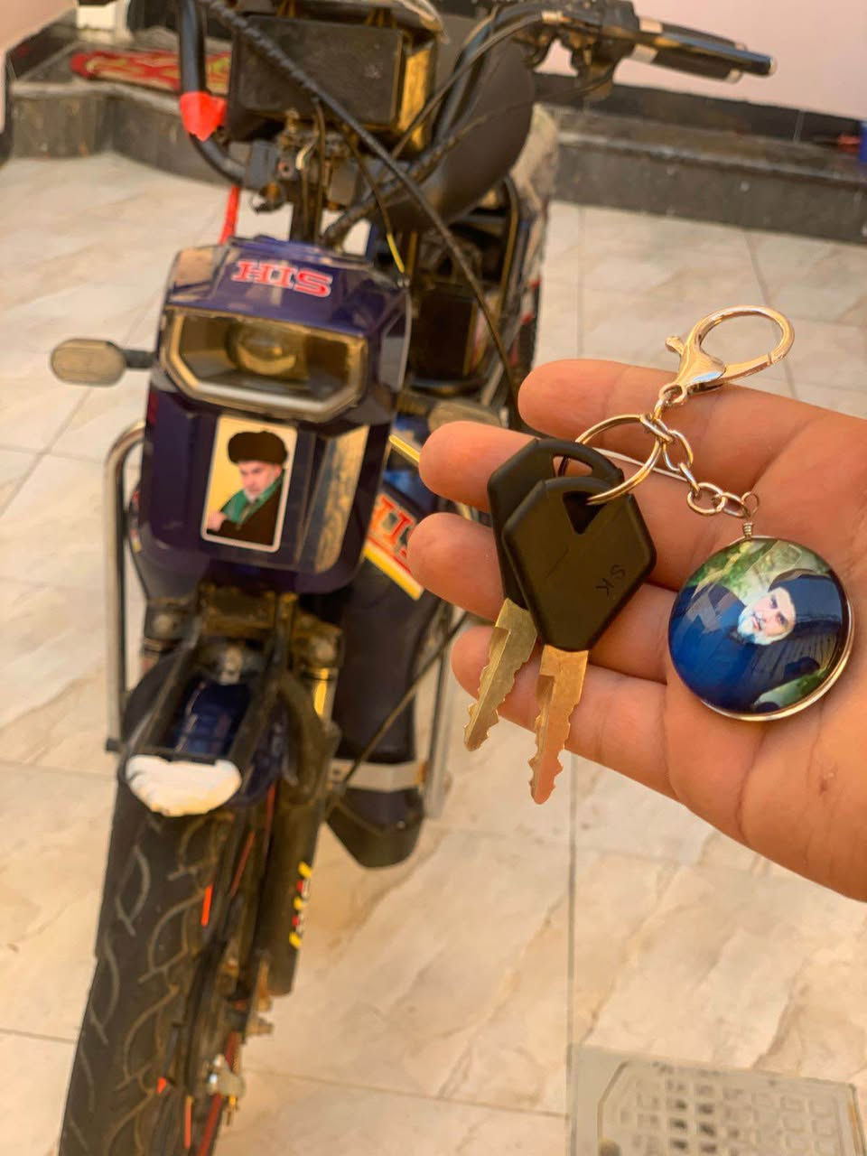 دراجة شحن ماركة HIS نظيفه كلشي شغال بيها مجرد  بطارياتها تعبانه ابيعها جوه السوك ب 90 الف قفل مكاني بصره قضاء شط العرب واتساب *********** البصرة, العراق
