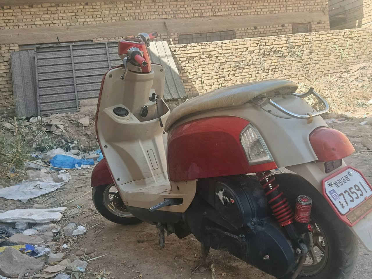 السلام عليكم .
دراجة بوليس دراجة ما متعوبة بلادية وما صارلهة هواي من نزلت من الرمبة الدراجة اوراق وكلشي كامل واصولي وكلة شغال من هورن سلف لايت كلة شغال دراجة نضيفة بشكل وما متعوبة مال بيت السعر 700وبيهة مجال بسيط للتواصل الاتصال على الرقم *********** !
