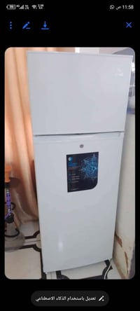 ثلاجه ايفول • غساله حوضين • استعمال ٦ أشهر
