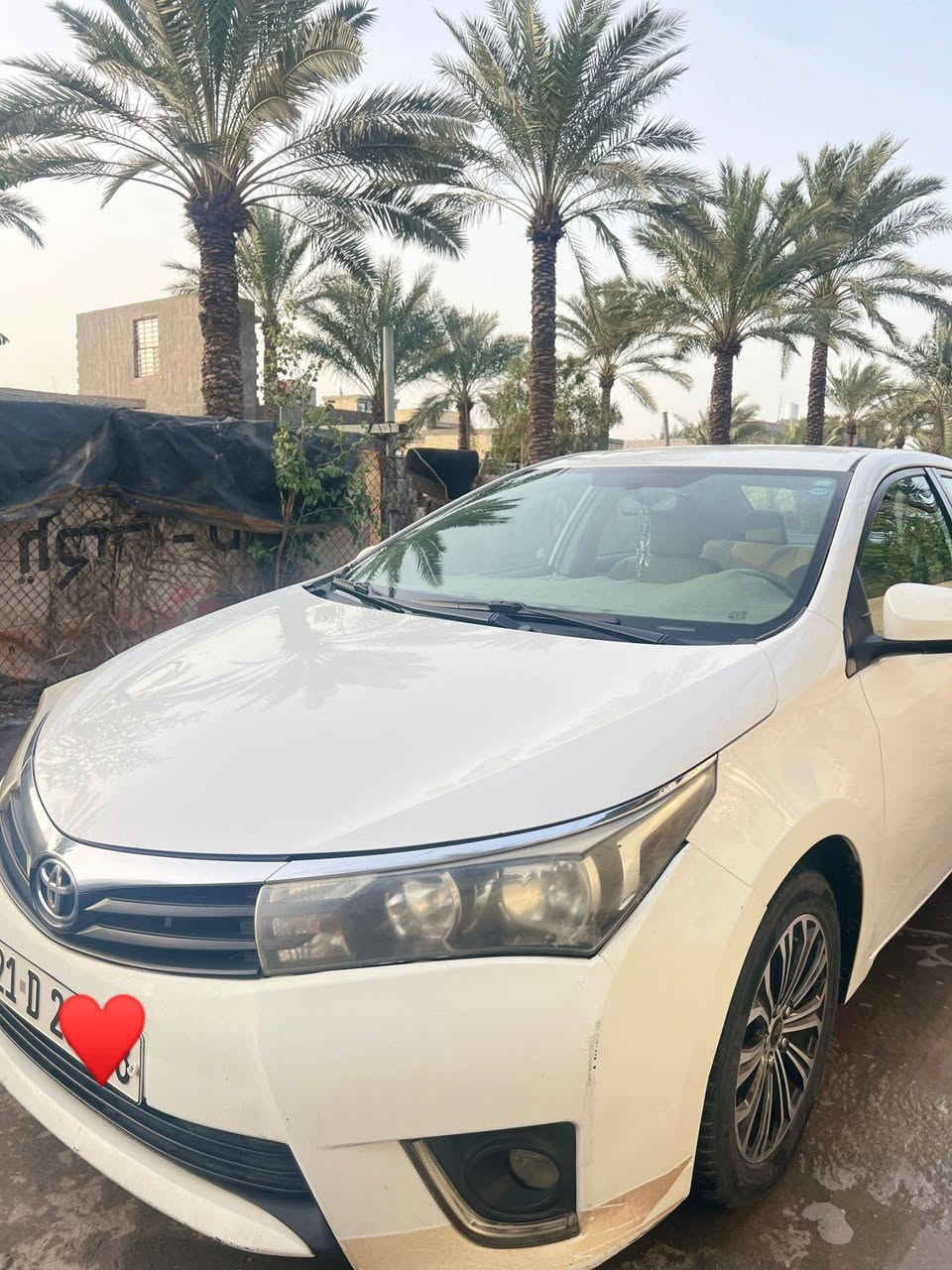 السلام عليكم ورحمة الله وبركاته للبيع سياره كورولا ٢٠١٥ خليجي رقم شمالي  السعر ١٣٨  الاتصال على الرقم *********** المكان بغداد
