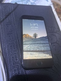 ايفون ٧ للبيع سعر ٨٠ ذاكرة ١٢٨ بطارية ٧٨  بصمة شغاله كامرات شغاله اتصا...