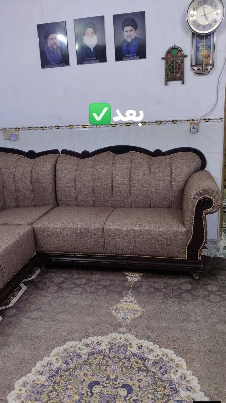 الأناقه لأثاث
لاعادة دوشمة لثاث لقديم ونتاج اطقام 
اثاث جديد ودواوين حسب لطلب
لحجز ولستفسار ***********
