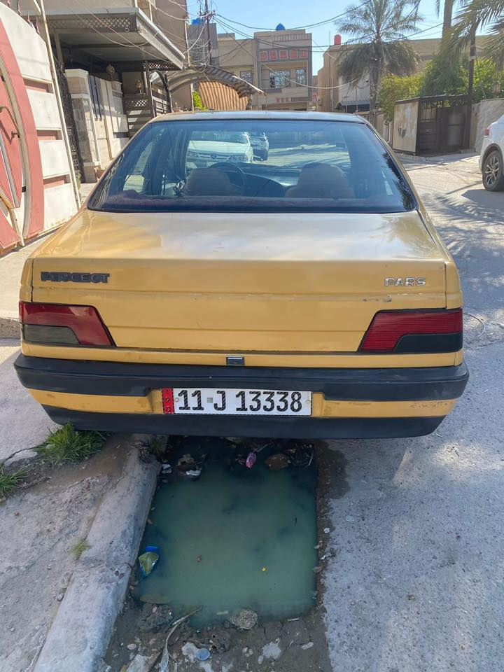 السلام عليكم بيجو جي ال اكس موديل ١٢ محرك كير ع الفحص صدر جديد تخم تايرات سياره جاهزه مصفره هيئه وغرامات رقم بغداد انكليزي بأسمي السعر ٢٨ عنوان بغداد الاتصال ***********
