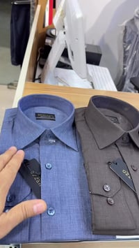 قميص بنيزو • تترون • ياقة 7.5سم