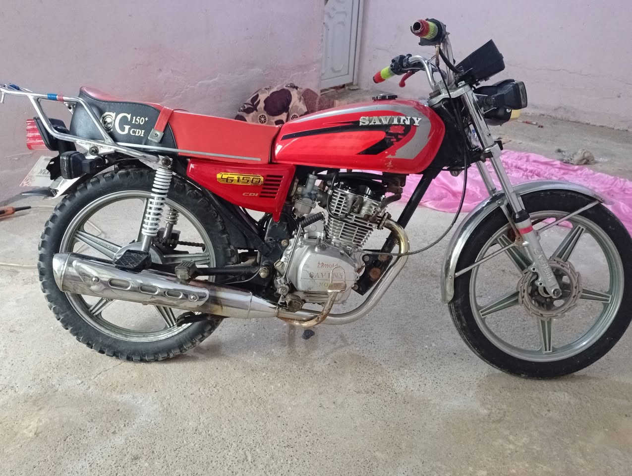 السلام عليكم دراجه موديل 19 اوراق اصوليه مكان ديالى الخالص دراجه حلوه ونظيفه لا تنقيص ولا تبخير كهربائيات كلها شغاله مكان ديالى الخالص السعر 375 وبيها مجال***********
