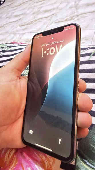 ايفون اكس ماكس مبدل بطاريه اصليه فقط ذاكره 256 جاهز مابي شي سعر 190 عنوان ديالى ***********
