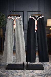 جينز كيلوت • واسع • خامة ممتازة