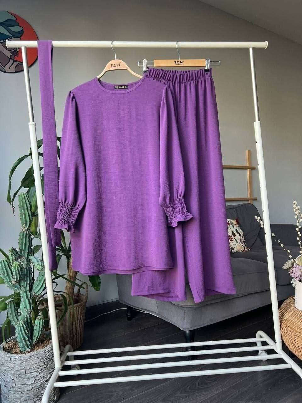 طقم متكون من قطعتين 
 القماش  ايروبين تركي 🇹🇷
قياسات من 38 الى 50 
 
توصيل بغداد 5 
محافظات 6 بغداد, العراق


**إذا كنت صاحب هذا الإعلان وتريد حذفه لأي سبب، رجاءا أرسل رسالة إلى الدعم الفني**