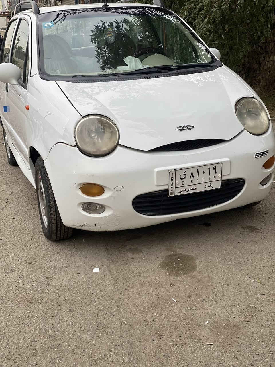 سلام عليكم للبيع QQمديل2013
رقم بغداد تحويل ثاني يوم 
كير اوتماتيك سياره حلوه او جاهزه مابيها كل نقص 
مكفوله من ضربه قويه او صبغ بيها طخات بصيطه 
كلها شغاله مكينه شويه بيها دخان بس اول ما اشغل او يروح
اكير الصدر التايرات خير من الله تبريد تتفئه شغال 
مكان السياره بغداد الكاضميه السعر 29او بيها مجال 
اي ستفسار ***********
