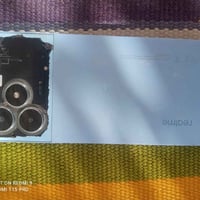 ريلمي نوت 50 ذاكرة 128 بصمة جانبية كلشي شغال فقط ضرر مثل ما موضح بالصو...