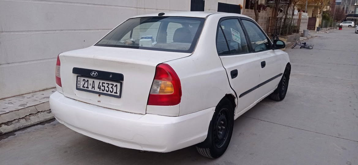 هۆندای ئەکسێنت  مۆدێل 2001
 گێڕ عادی ،گێڕومەکینە و تەحویل بەشەرت
سەنەوی تا 2028 تازەیە
نرخی 40 گەڵاو معامەلە
شوێن/ دوکانی سیاحی
ژمارەی پەیوەندی:
***********
*********** دخان, السليمانية
