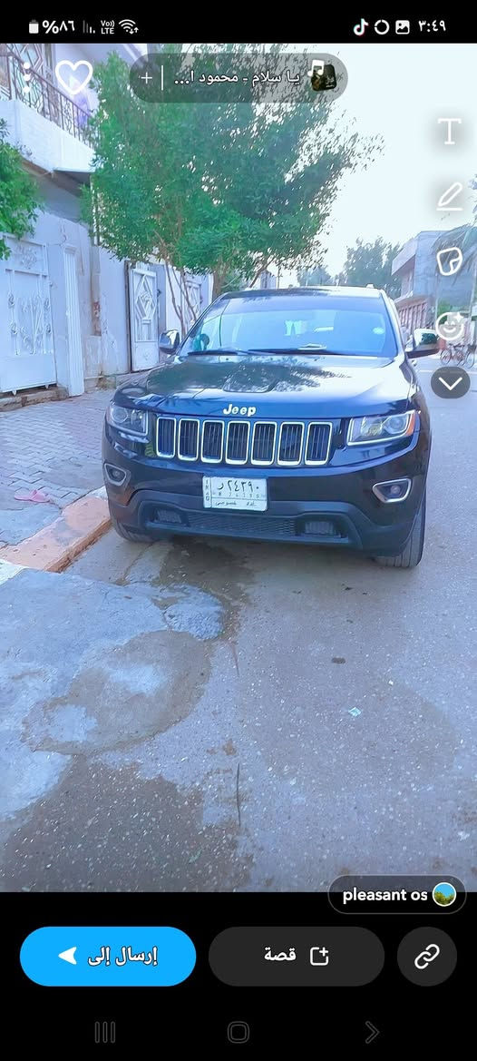 السلام عليكم شباب جيب لاريدو٢٠١١ امحدثة ٢٠١٥ السيارة فور ويل وويل كروم شاشا تاب كامرة قطعتين تبريد تشغيل عن بعد تحكمات ستيرن جهتين مقعد كهربائي لايت زنون شمسي رقم بغداد مشروع وطني بسمي السيارة احلى من الصور عارضها ب١٦٨ وبيها مجال حك الجية يرهم مراوس وهذا رقمي ***********
