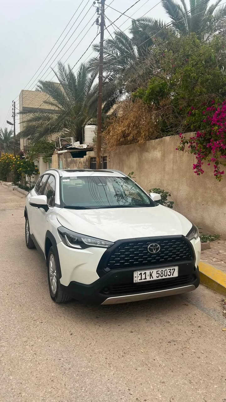 سلام عليكم 
كورلا كروز 2025 للبيع 
بيه بنيد مبدل 
ماشيه 15
فول مواصفات 
داخل جلد احمر 
4كامرات 
جنطه كهرباء 
فتحه 
سعر 158
مكاني كربلاء 
***********
