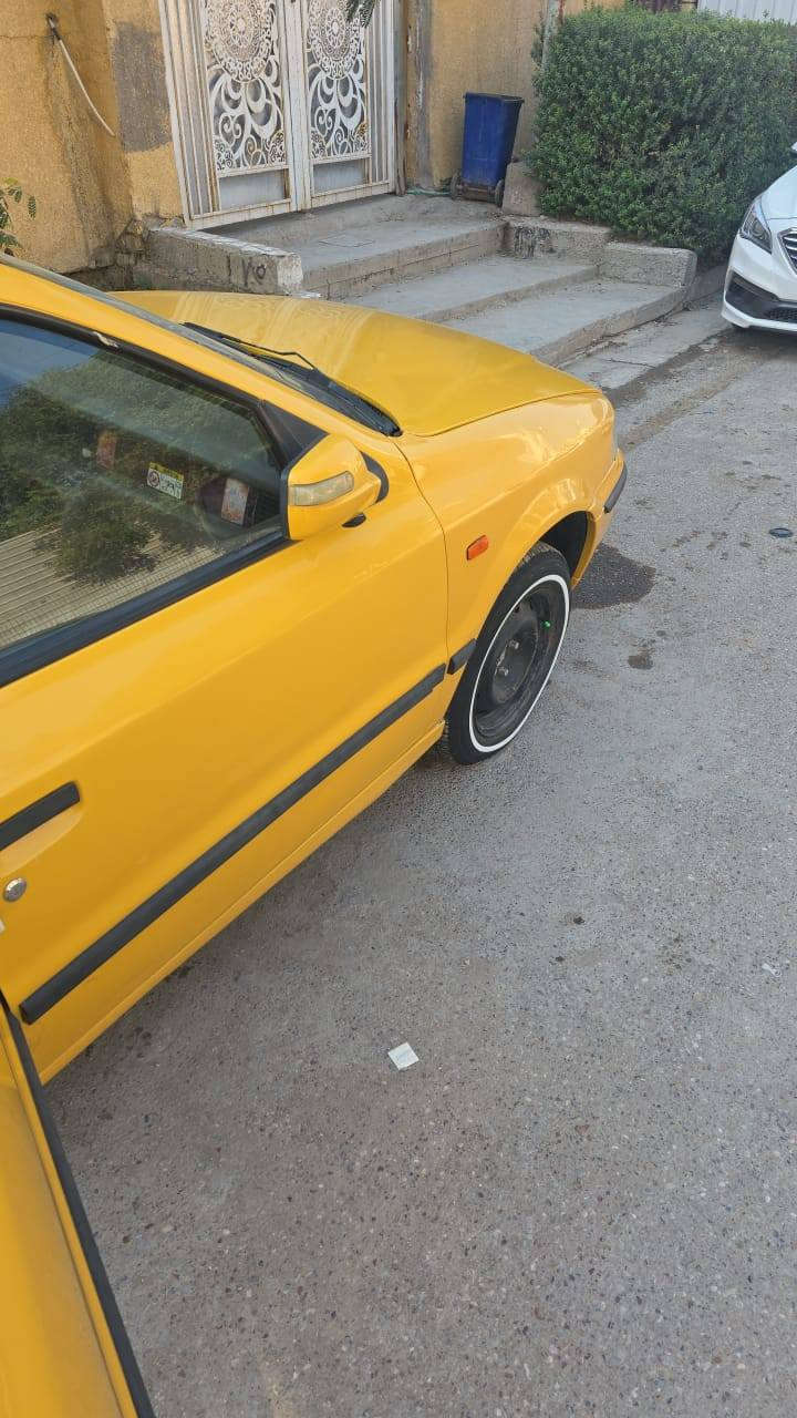 اللهم صل على محمد وال محمد
السلام عليكم 

سيارة سمند للبيع 

موديل 2011

سيارة كير مكينة خير من الله 

عبوة فيول بم جديدة 

صدر امامي جديد 

تخم تاير جديد 

باتري جديد

قوايش جديدة 
نوزلات بلكات وايرات بلكات جدد 

سيارة نكرة خير من الله مامشتغل بيه تكسي الله شاهد 

مكاني الزعفرانية 

سعر 31

رقم الهاتف *********** محمد
