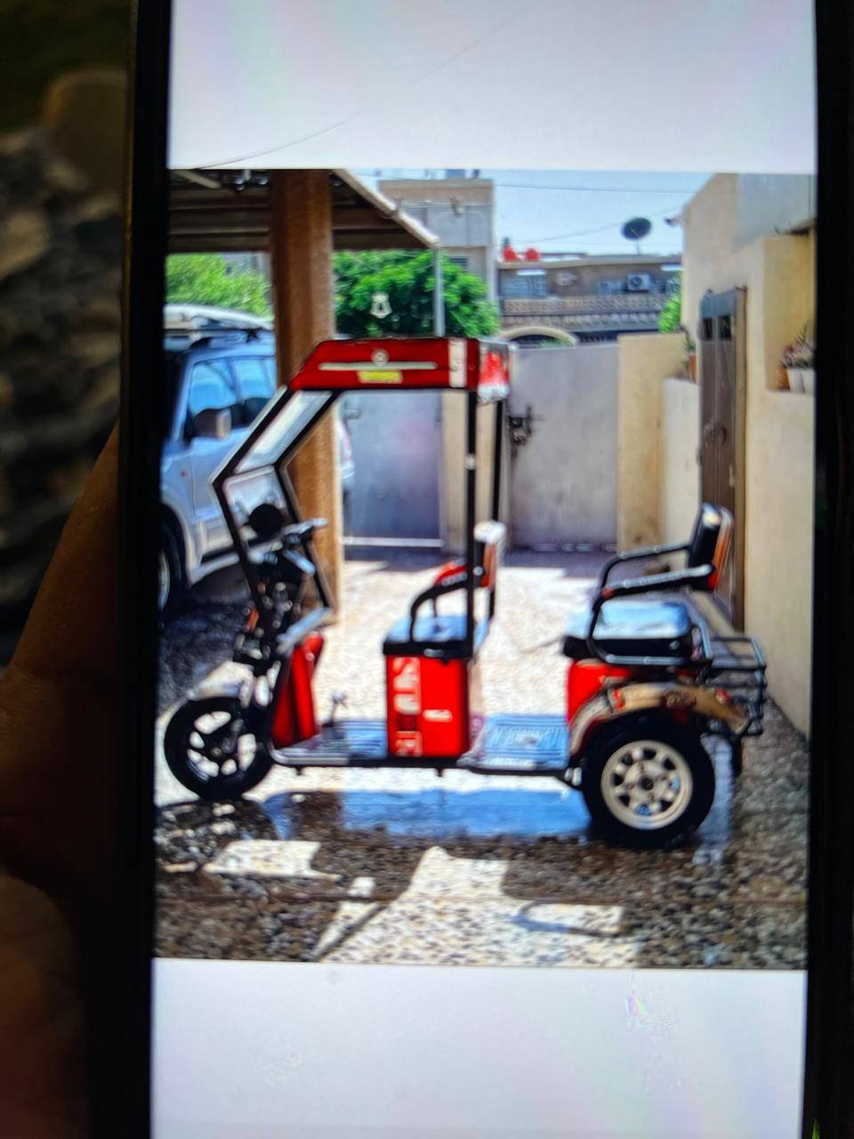 دراجة شحن 5 باتريات 3 نمرات مكانه بغداد الشعب السعر 800
*********** البيع
