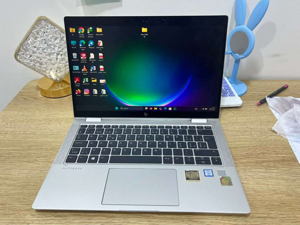 لبيع
HP EliteBook x360 1030 G3

مواصفاته

* Intel Core i5-8350U
* RAM 16GB
* SSD 512GB تقريباً
* شاشة لمس (Touch)
* بصمة
* جهاز 2-in-1 (يتحول إلى تابلت)
* فئة EliteBook وهي من الفئات الممتازة من HP


**إذا كنت صاحب هذا الإعلان وتريد حذفه لأي سبب، رجاءا أرسل رسالة إلى الدعم الفني**