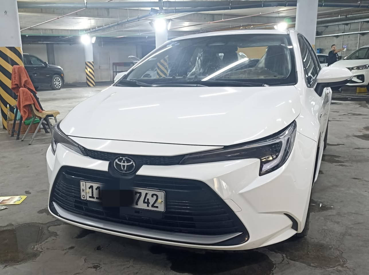 تيوتا كورلا هايبرد 2024 كفاله عامه
رقم بغداد تحويل مباشر 
ماشيه 18
حجم المحرك : 4 سلندر 1800 هايبرد 
المواصفات .. 
بصمة تشغيل وابواب - فتحة سقف
رادار امامي مانع تصادم 
مهاند بريك كهرباء - اوتو هولد
ويل كب - اشاير مري - لايت وكشاف زينون
تبريد قطعتين - شاشه كار بلي - كامره خلفيه مكاني بغداد نهايته حي الجهاد اخوان اني مكلف با النشر صاحبه السياره هذه رقمه
*********** سعره 150
