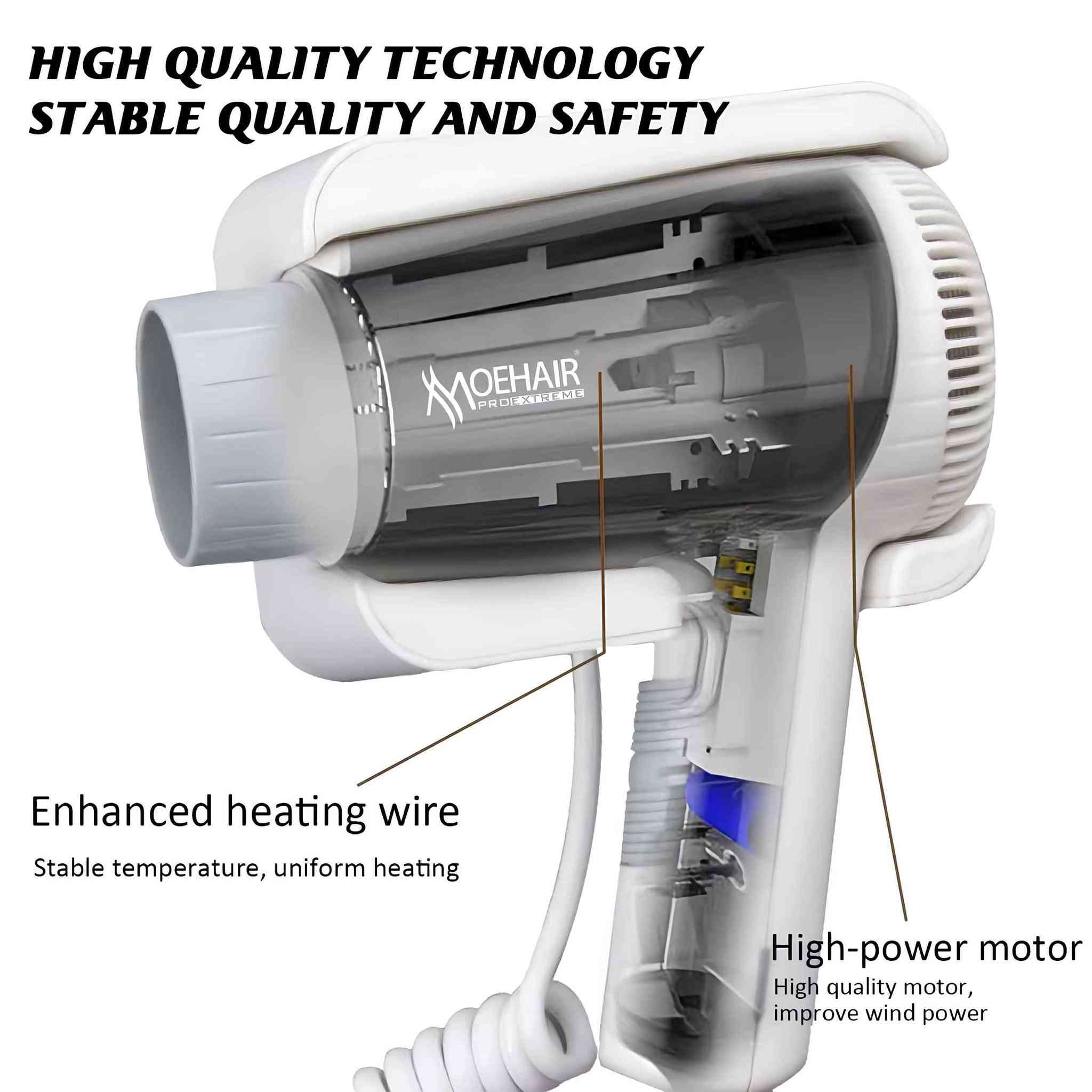 💇 مجفف شعر فندقي من MOEHAIR PROEXTREME 😊
- تصميم عملي (Hanging Type) مع قاعدة تثبيت على الحائط 🏗️
- قوة هواء فائقة لتجفيف الشعر بسرعة 💨
- نظام حراري مزدوج: هواء حار وبارد 🔥❤️
- تقنية ترطيب الشعر لمنع الجفاف 💧
- سلك مرن يمنع التشابك 🔌
المواصفات الفنية:
- الموديل: MO-7140
- اللون: أبيض مع رمادي
- الاستخدام: منزلي، فنادق، صالونات
السعر: 22 الف 💸
التوصيل متوفر لجميع المحافظات 🚚
للحجز والاستفسار يرجى مراسلة الصفحة 📲 بغداد, العراق


**إذا كنت صاحب هذا الإعلان وتريد حذفه لأي سبب، رجاءا أرسل رسالة إلى الدعم الفني**