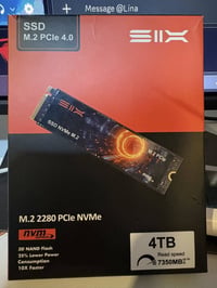 M.2 NVMe • ٤ تيرابايت • PCIe 4.0