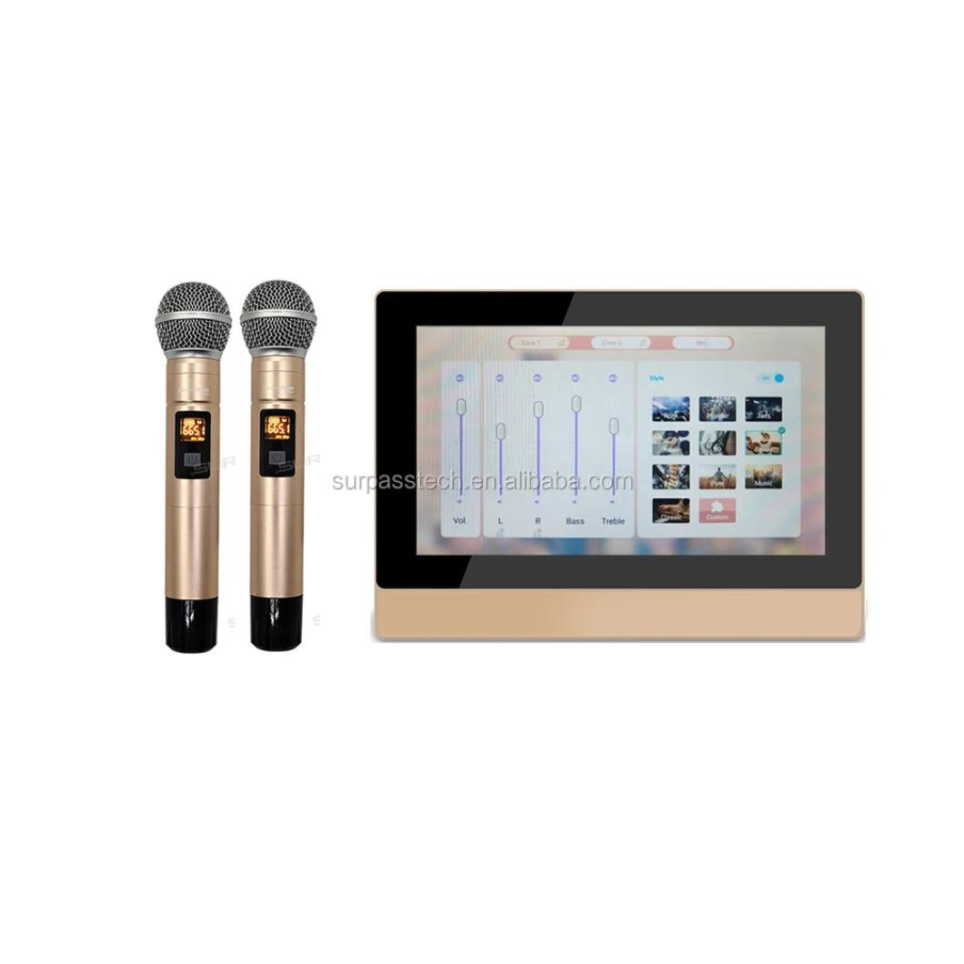 للبيع نظام صوت احترافي كامل SP-PW7820K مع شاشة 8.1 + 5 سماعات + ميكروفون — جديد شبه ما مستخدم 🤩

📝 جديد غير مستخدم مشتريه من داخل العراق مو امزون 
للبيع نظام صوت متكامل زين جداً للبيت، القاعة، المكتب أو الاحتفالات الصغيرة.
🔹 الوحدة الرئيسية:
SP-PW7820K — شاشة 8.1 إنش (Android مدمج)
📌 شاشة لمس
📌 تشغيل عبر Bluetooth + Wi-Fi + USB/TF + HDMI
📌 تحكم بالصوت، توازن البيس والتريبل
📌 خروج صوت حتى 8 × 20W

وية مجموعة سماعات بهاي المواصفات 

🔹 السماعات:
🔈 3 × SP-CR520 سماعات سقفية موزعة للصوت
🔈 1 × SP-BTC20 سماعة سقفية بلوتوث مستقلة

🔹 الملحقات:
🎤 2 ميكروفون للعمل مع النظام (كاربلي/وايرليس حسب الموجود)
🎮ريمونت تحكم عن بعد 
📌 كل الكابلات والتركيبات موجودة 
✨ شغّال 100٪ بدون مشاكل

سعر خاص 
تواصل ***********
