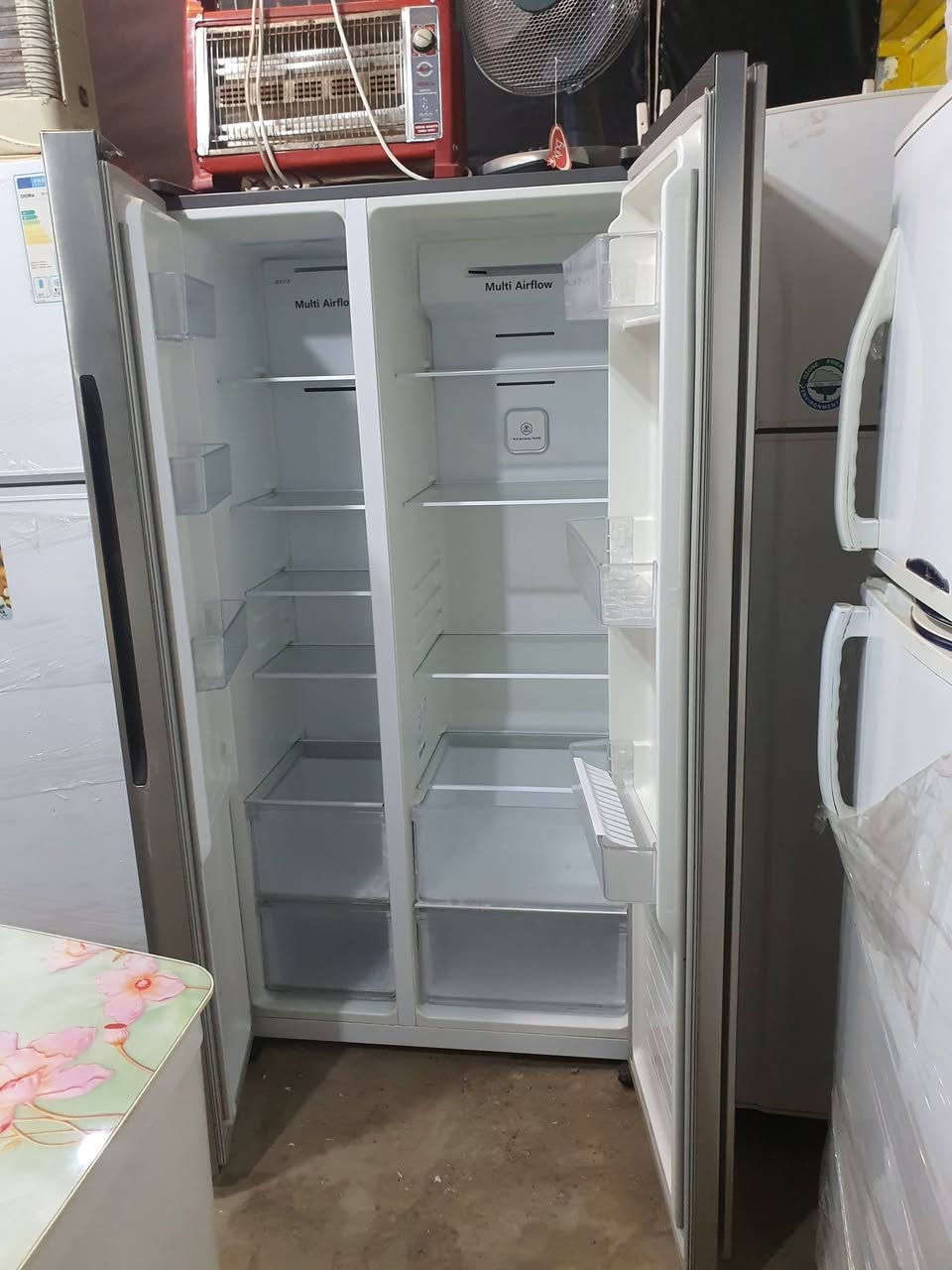 #ثلاجة هايسنس بابتين ثلاجة ومجمدة انڤيرتر 
السعر 450 الف
متوفر لدى مجمع الكرار 

 

موقعنا الزبيدية شارع 20 مجمع الكرار 
للاثاث المنزلية المستخدمة
للاستفسار الاتصال 
***********
***********
