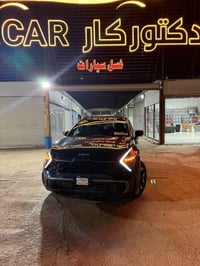 سبورتاج X-Line • هايبرد 1.6 تيربو • حادث باب سائق