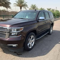 تاهو 2020 فئة بريمير  امريكي ضرر جاملغ خلف السائق مع الجنطة الخلفية بد...