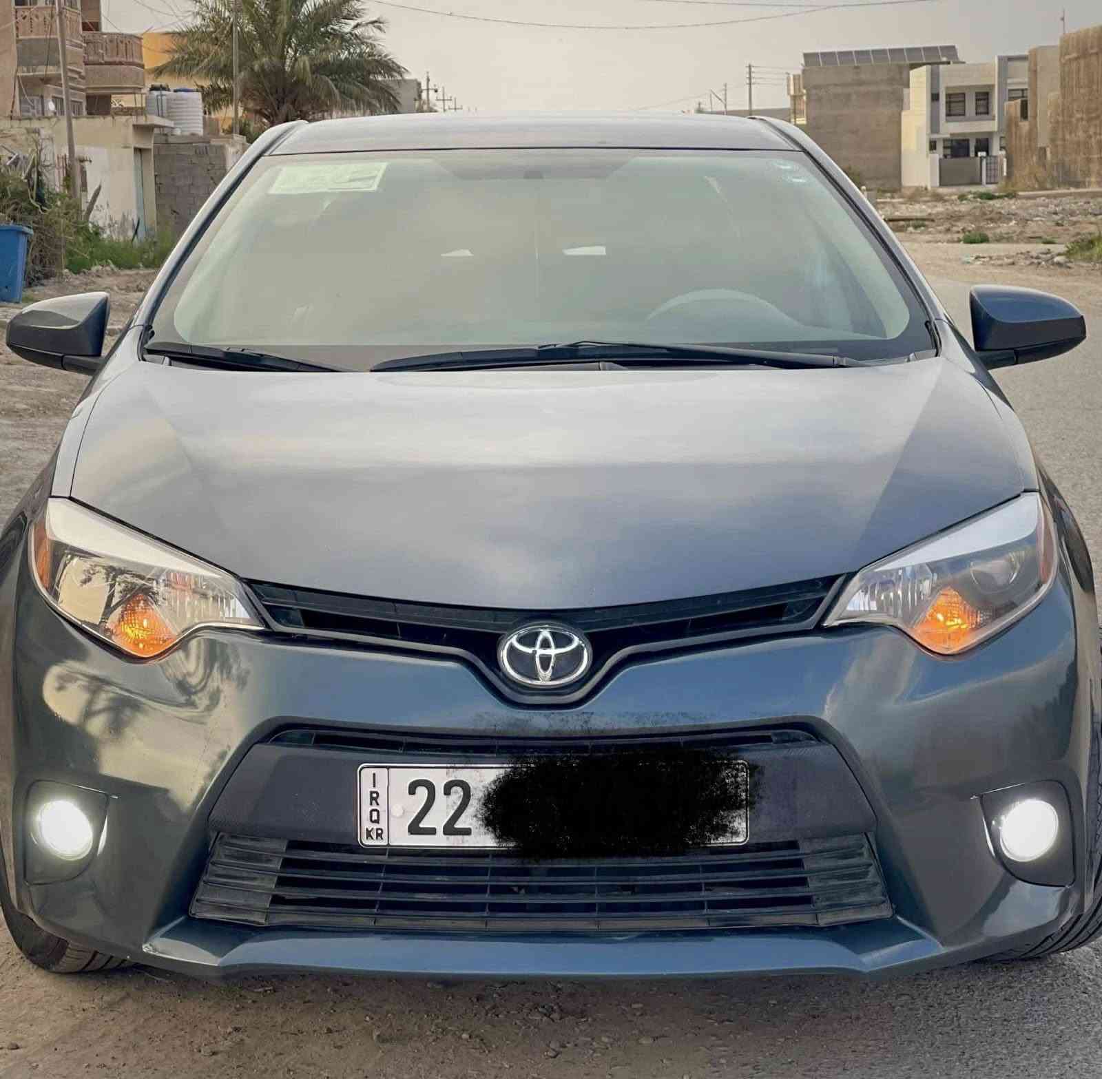 السلام عليكم كورلا موديل 2016 وارد امريكي ضرر جاملغ السايق فقط و السونار مرفق مع الصور رقم اربيل الدولي السنويه لل29 محرك 1800كير محرك تبريد تدفئة صدر تخم تاير كله جديد تحكمات استيرن لايت زنون مكانها ديالى السعر 124 و بيها مجال الرقم ***********
