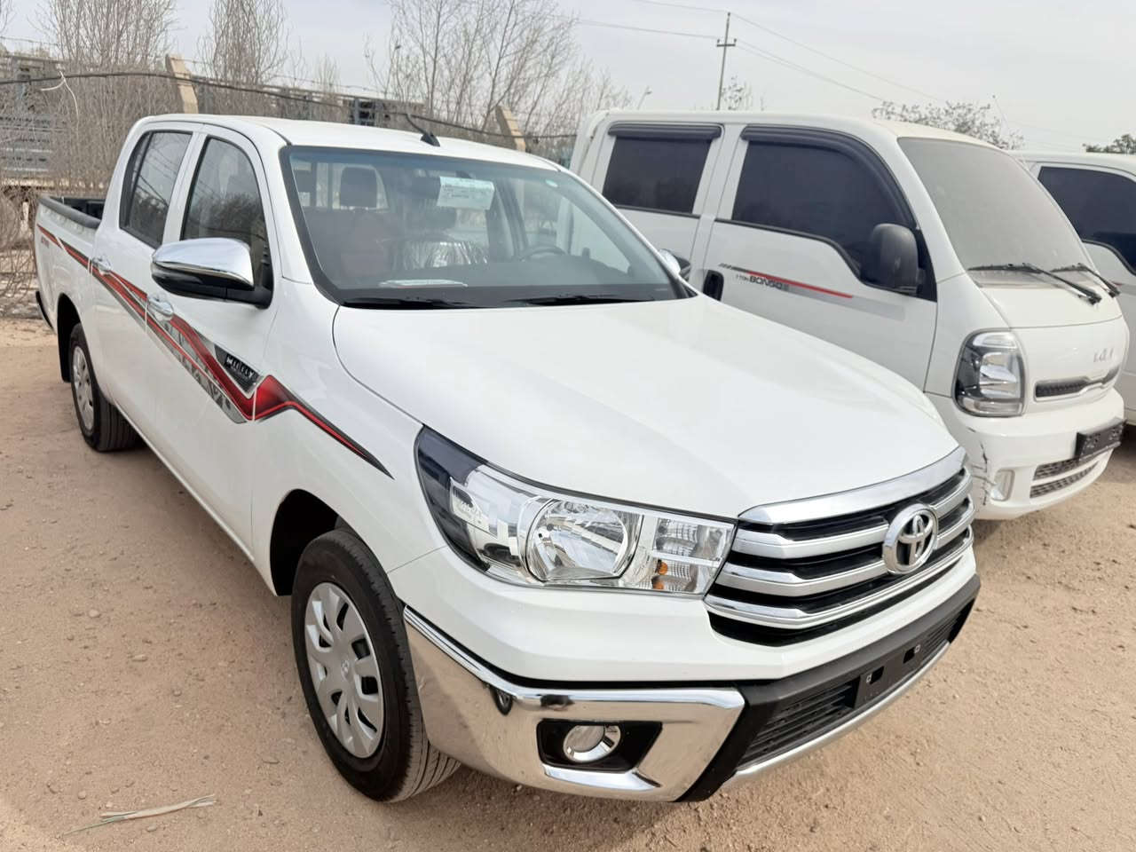 هايلوكس 2025 كير عادي زيرو بدون رقم تترقم جميع المحافظات الرقم يكلف 11 ورقه  8 تبديلات دهن مجانية وضمان لمدة سنتين من الشركه 
السعر 228 ورقة قفل 🔐 مكاني البصرة سفوان 
***********
***********
