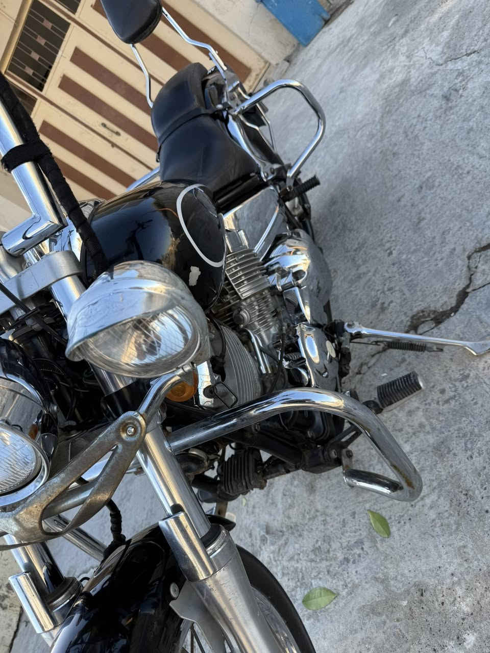 للبيع ادراك استار  دراجه نضيفه مثل ما موضح بل صور مكاني موصل رقم وسنويه دياله شرط التحويل ما اعوزه برغي السعر 22$ التواصل على الرقم /(***********)
