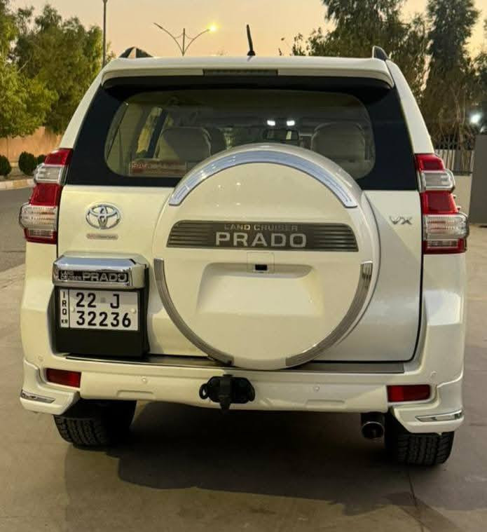 برادو 2015 V6 فئة VX – مواصفات لكزس
ماشية 143 ألف كم
ما بيها شي، بس مكانين صغار تبريد خفيف
دعاميتين صغار صبغ تجميلي
سلايد
لايت LED وزينون
كراسي هيتَر + كراسي خلفية
كراسي كهرباء + بصمة
شغال (دفلوك)
گير زينون
المكينة والگير والدبل اكسل امامي وخلفي بشرط

🟪 السعر  :: الطلب في التعليقات ويوصلك مباشرة ✍️ 📩

كلها على دهان الشركة
4 تايرات جديدة تحتها
السنوية جديدة لحد 2030

ارقام المالك:
***********
***********
