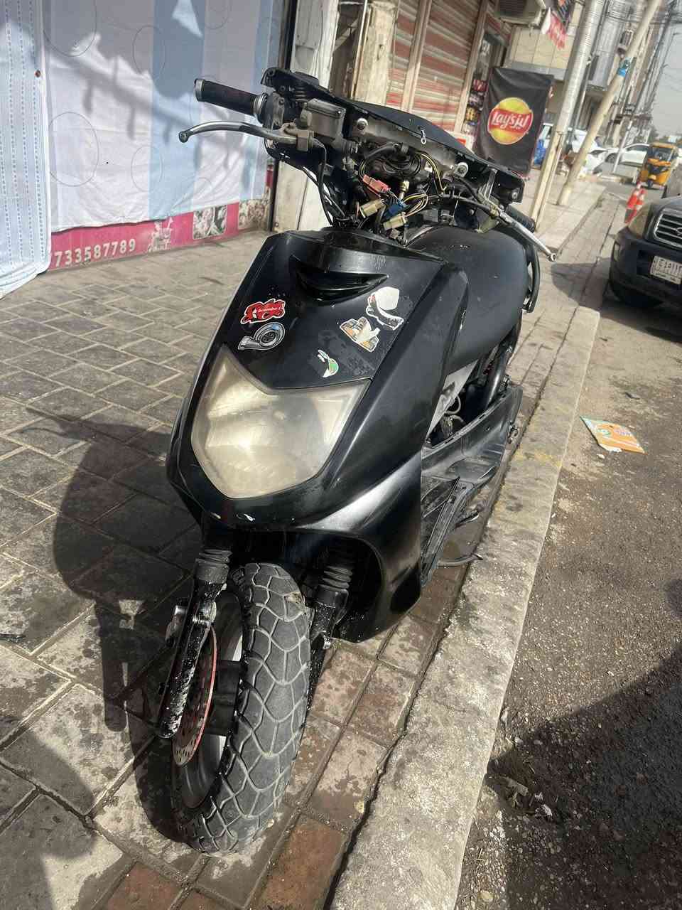 سلام عليكم سكنس نثيه لبيع دراجه تجفيت جديد ماصرله شهر كهرباهياته شغاله سلف هندر كامله كلوبات بريكات كله كامله بكاني بغداد شارع فلسطين سعره 2050قفل قفل وحته دهنه جديد***********رقمي
