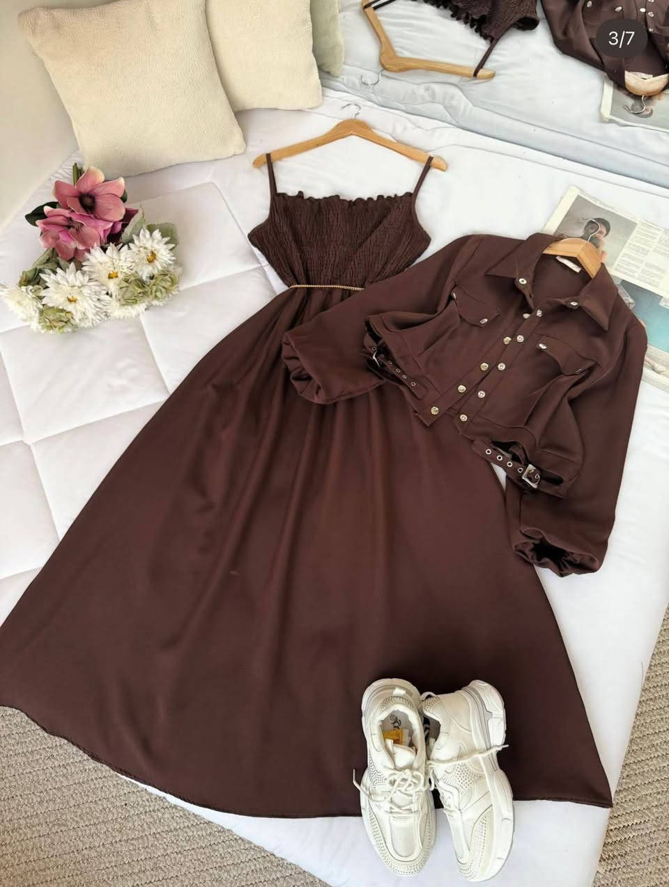 فخامه. وجمال. المديل  فستان  مع  كنزه قطعتين روووعه 

🧶🧶نوع الخامة دابل تركي  ❤️

السعر. 28 ))

المقاسات   38🌹40🌹42🌹44🌹46🌹48


**إذا كنت صاحب هذا الإعلان وتريد حذفه لأي سبب، رجاءا أرسل رسالة إلى الدعم الفني**